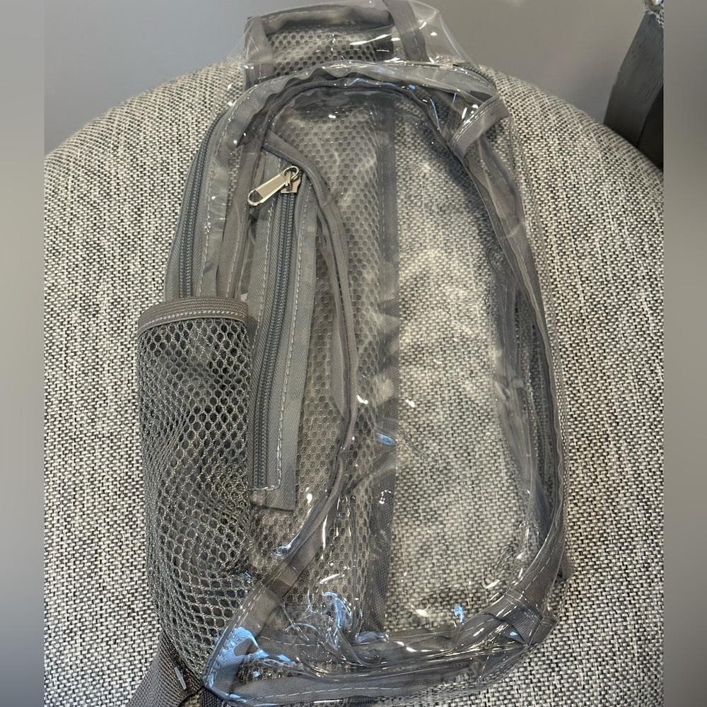 Clear Sling Backpack - Picture 3 of 9